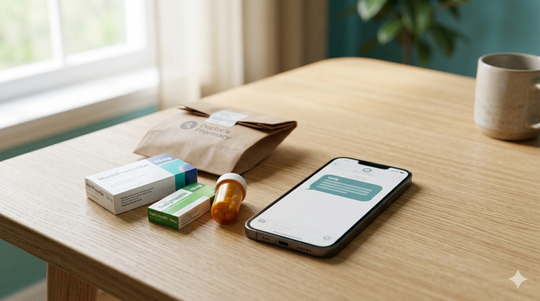 Neu: SMS-Service und schnelle Wiederbestellung für unsere Hausapotheke